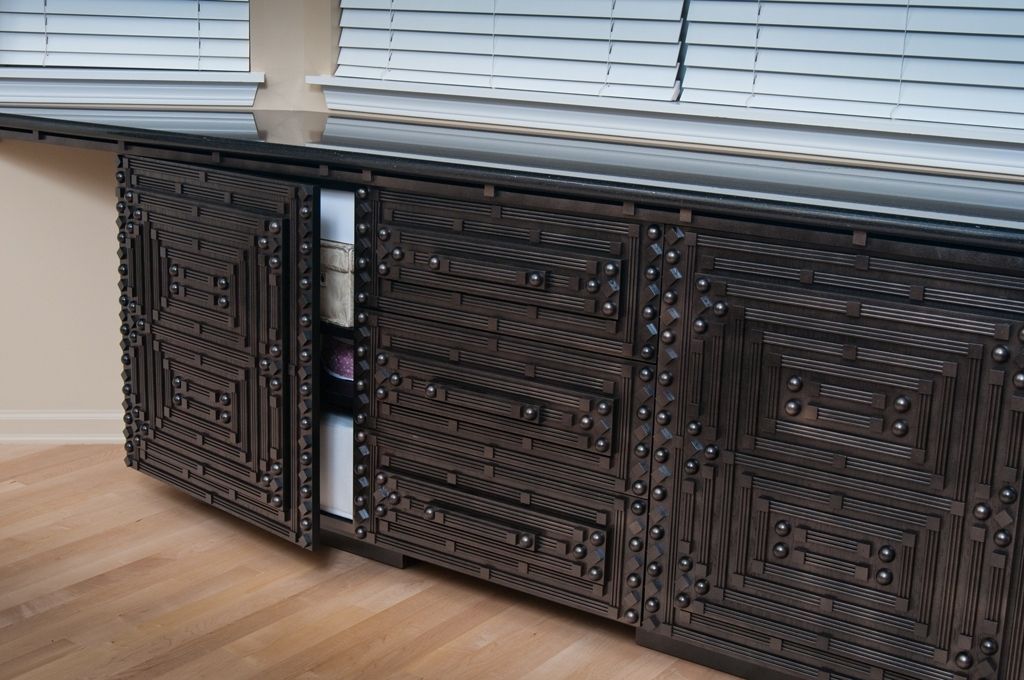 Custom Made Dining Room Bay Window by The Art of Stephen Winer