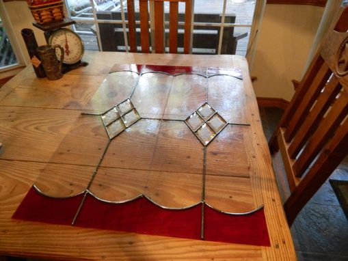 Custom Made Stained Glass Custom Kitchen Cabinet Inserts