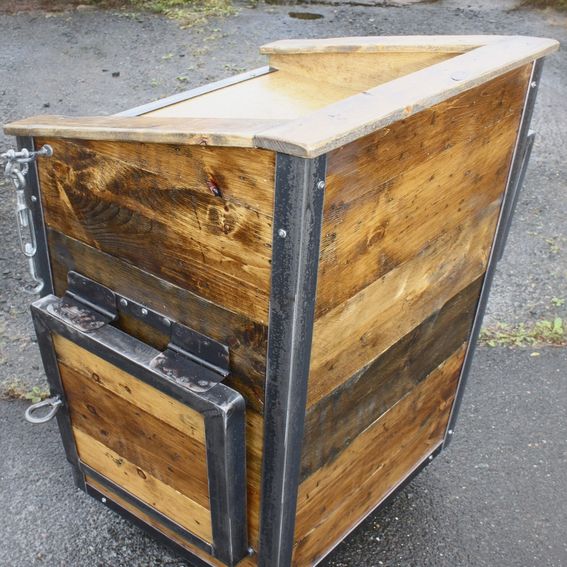 Handmade Urban Hostess Podium by Urban Wood & Steel Llc