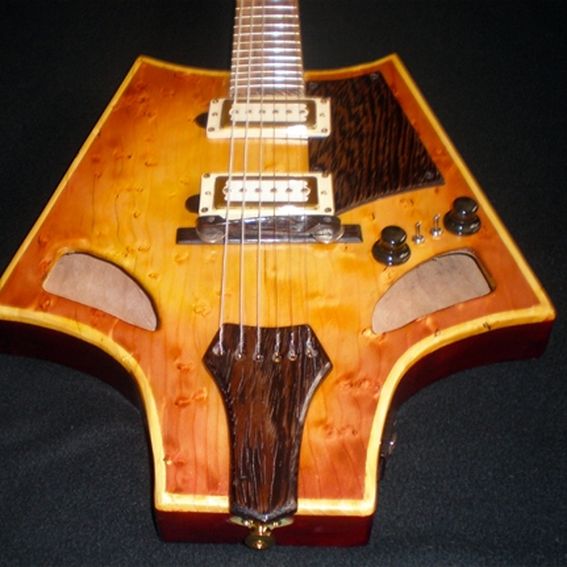 Hand Made Bat Wing Guitar by Hitone Guitars