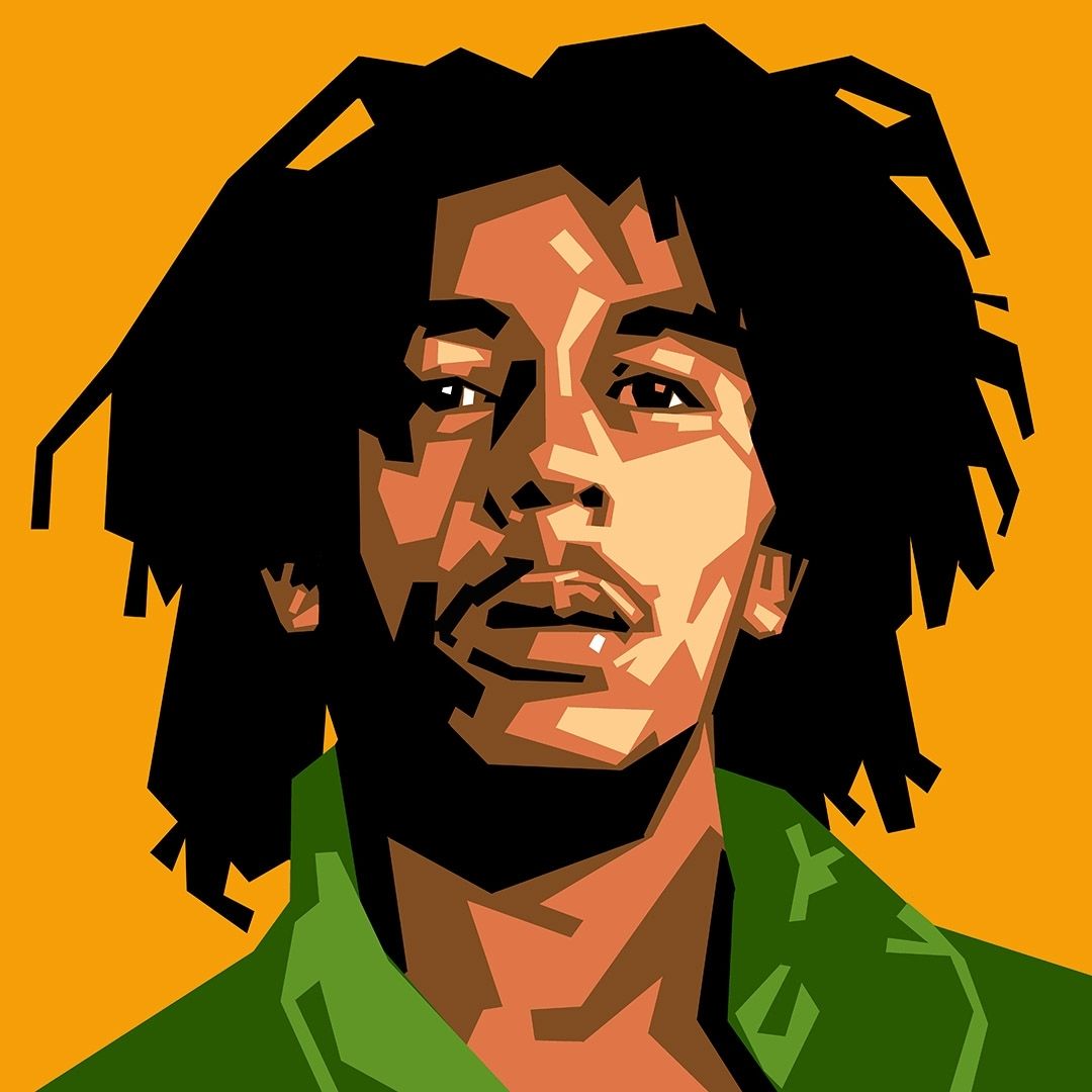 Handmade Digital (Vector) Custom Portrait Sample Portrait Of Bob