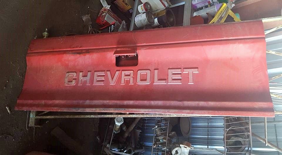 Buy a Handmade Chevy Truck Tailgate, made to order from Recycled