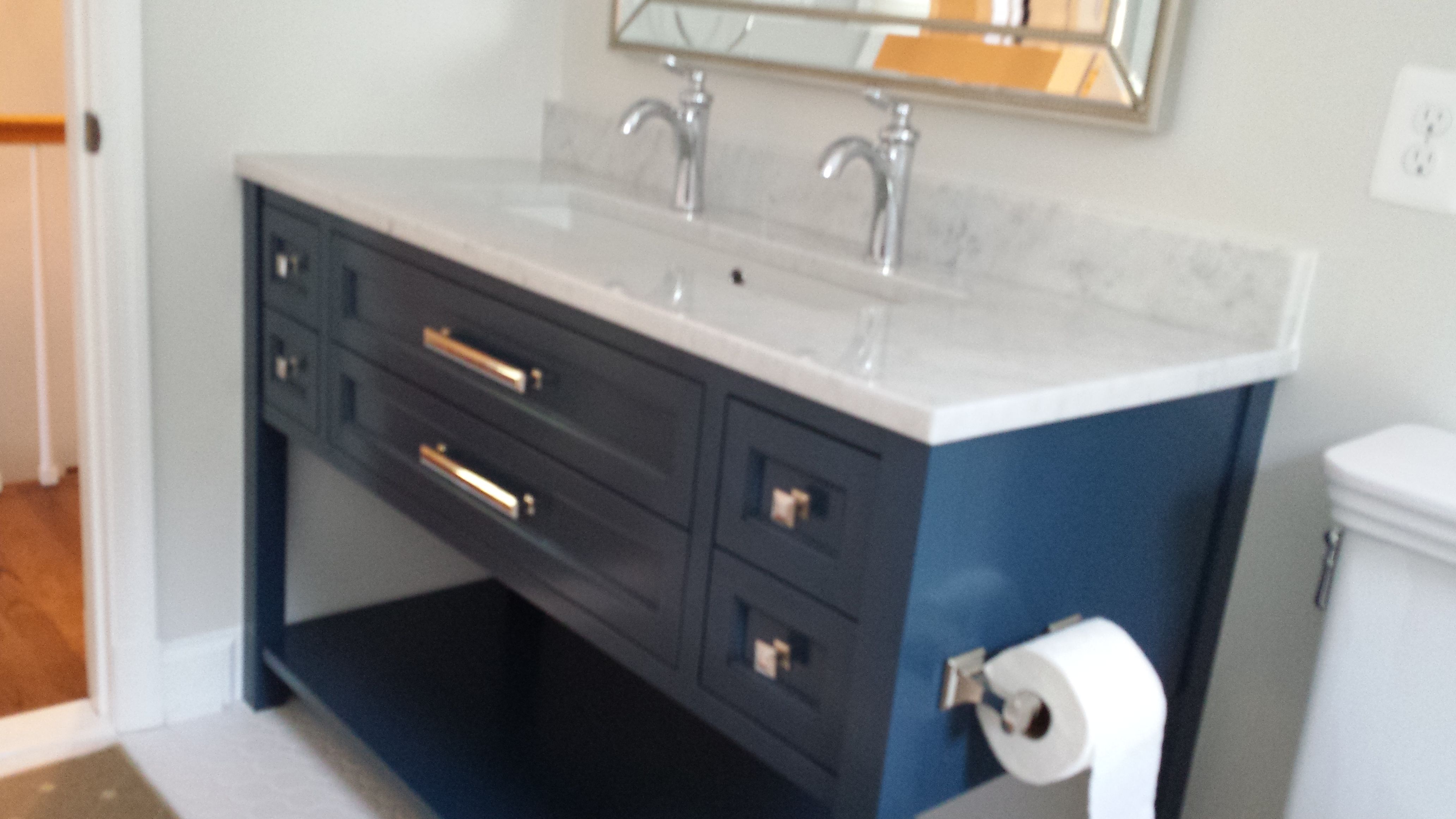 Custom Vanity by J & S Woodworking