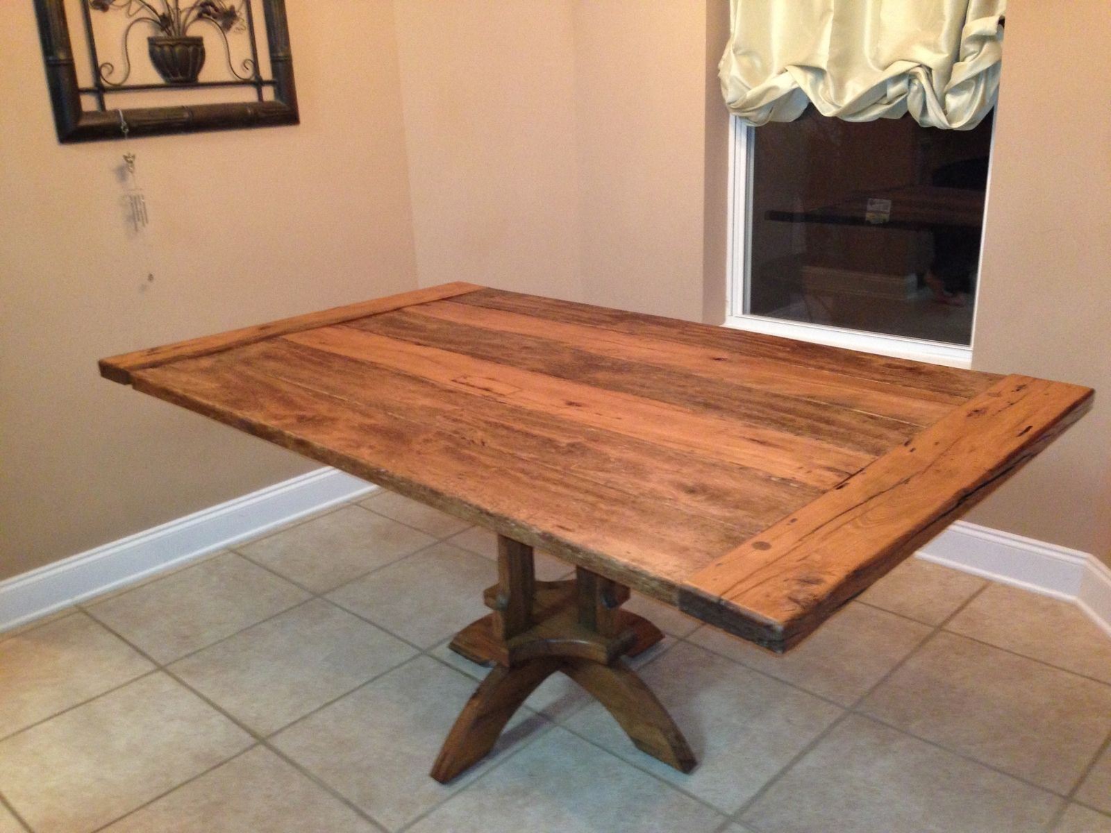 handmade kitchen table plans