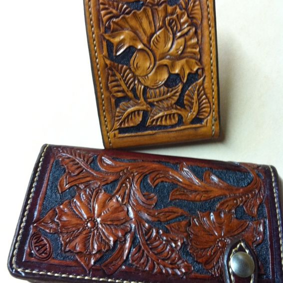 Custom Made Mens And Womens Leather Wallet by Nay&#39;s Custom Leather | 0