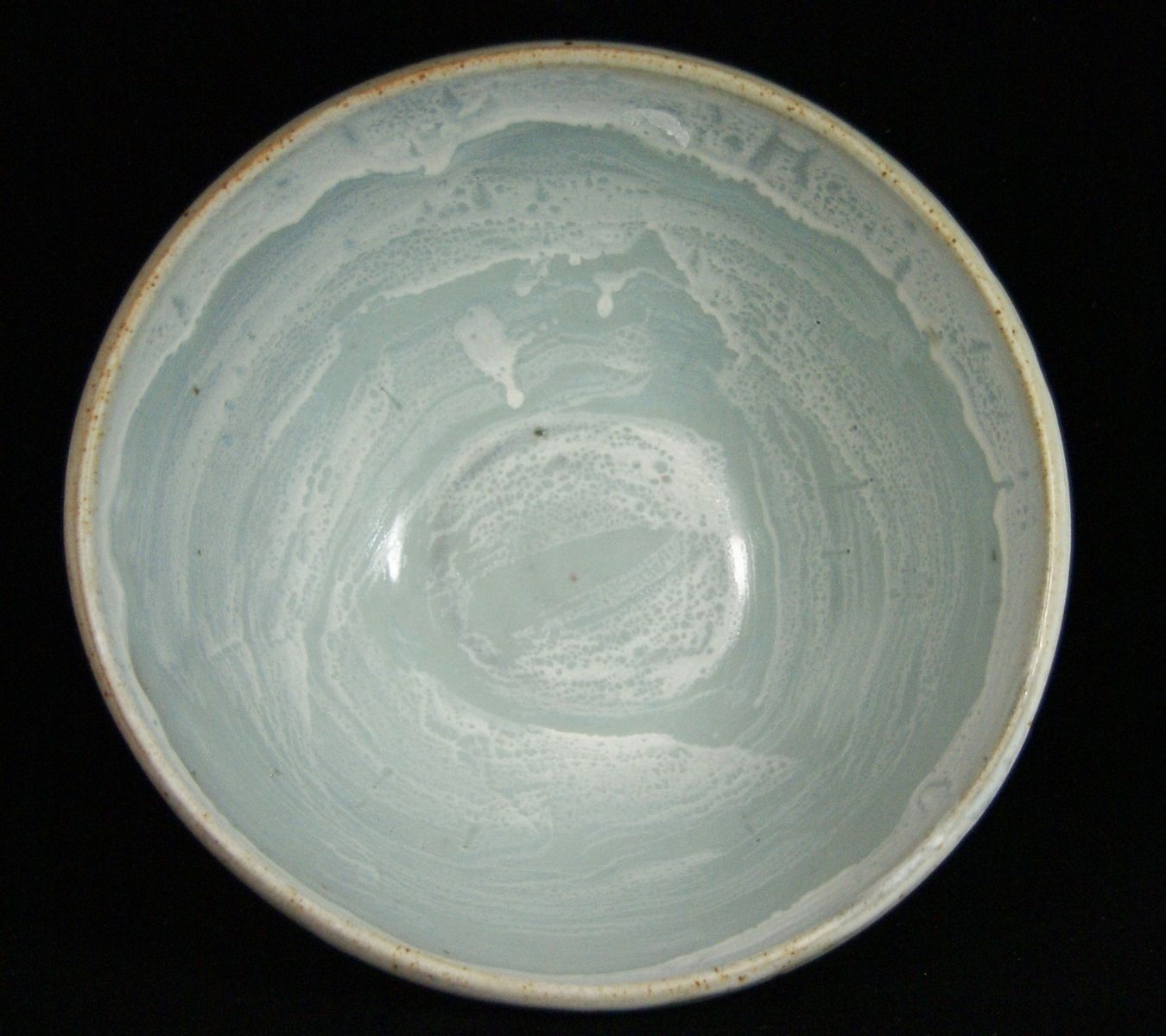 Hand Made White Serving Bowl With Elaborate Design by Saxon Designs