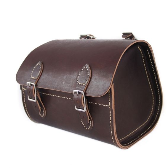 leather bicycle bag