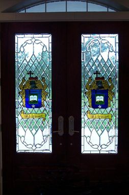 Custom Made Stained Glass Doors