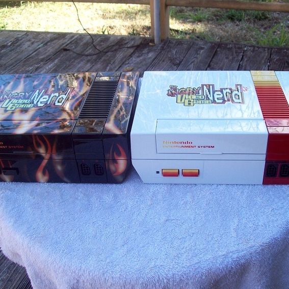 Handmade Custom Themed Nes Console by CUSTOMNESGUY video game console