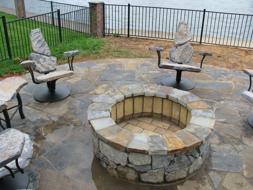 Hand Made Fire Pit Chairs by Stone 2 Furniture | CustomMade.com