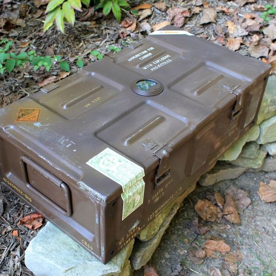 Hand Crafted Custom Cigar Humidors Built From Us Military Surplus