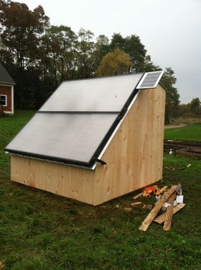 Custom Made Solar Shed
