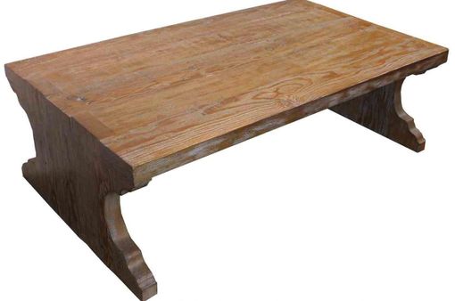 Custom Made Abbey Reclaimed Wood Coffee Table