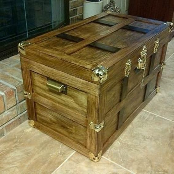 Hand Crafted Custom Steamer Trunks by Miller Custom Woodwork