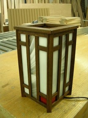 Custom Made Mission Style Lamp