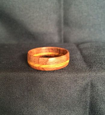 Custom Made Hand-Made Customized Wooden Rings