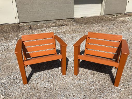 Custom Made Modern Adirondack Chair