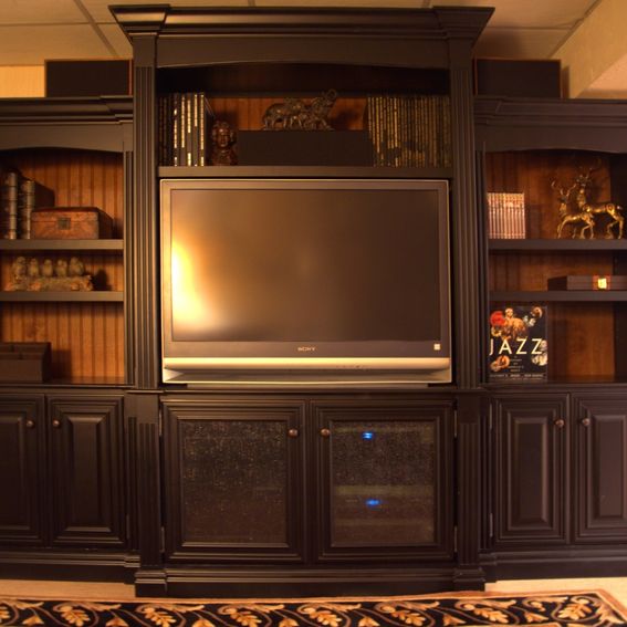 Handmade Entertainment Center by Terry's Fine Woodworking
