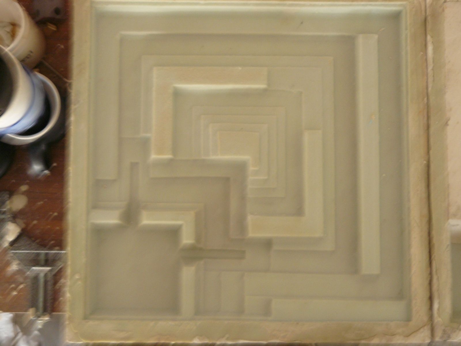 Custom Repro Tile Ennis Brown House by Darin Danford