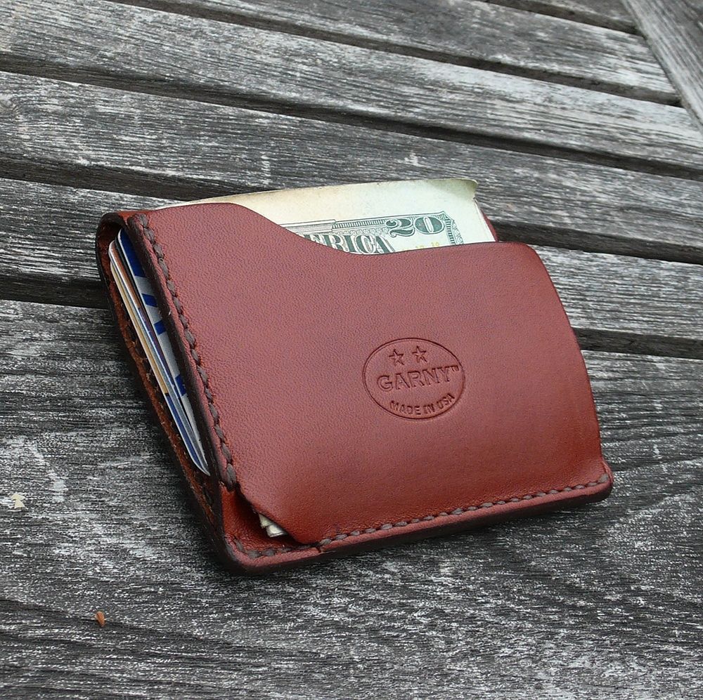 Buy a Handmade Garny №9 - Minimalist Leather Wallet, made to order from GARNY Designs ...