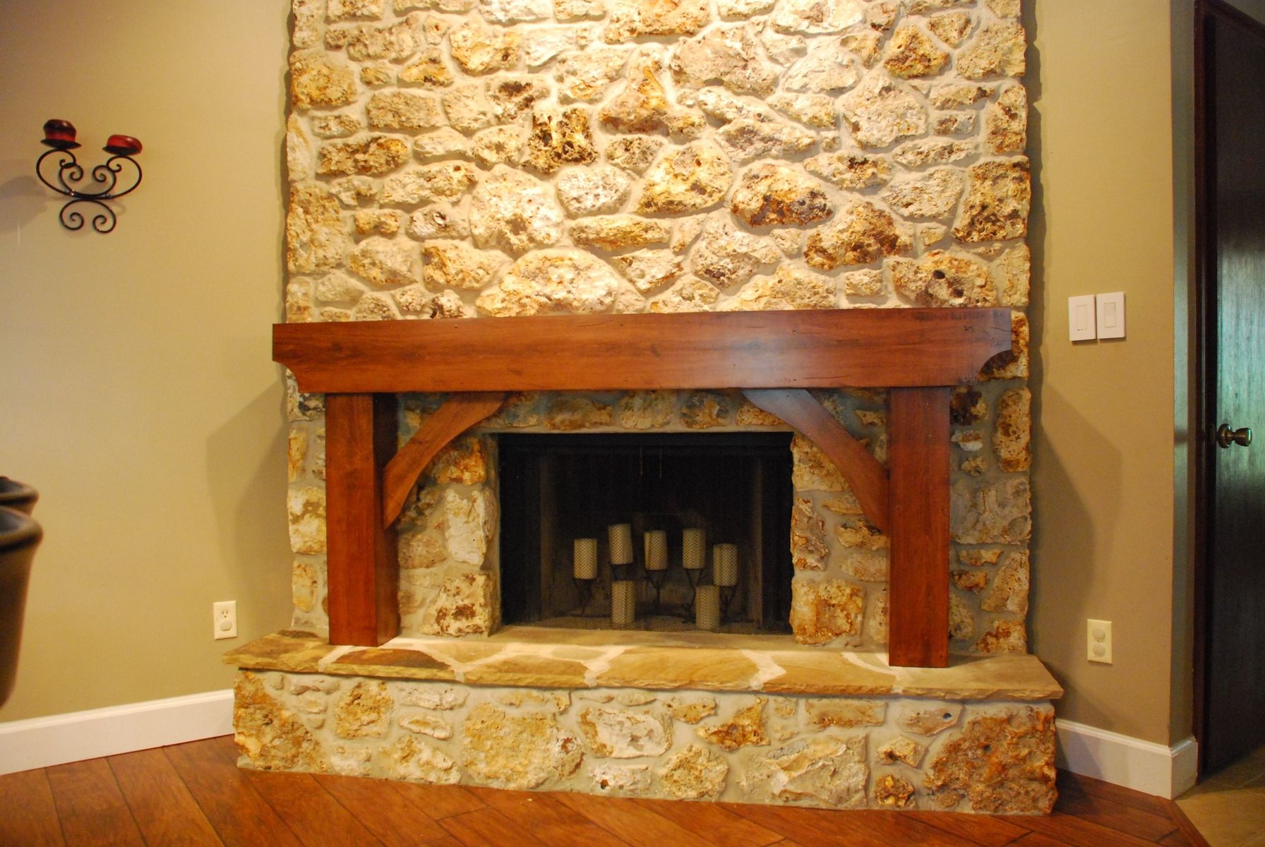 Custom Fireplace Mantel By Lake Mary Woodworking 9090