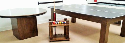 Custom Made 8ft Conversion Pool Table With Ping Pong Top !