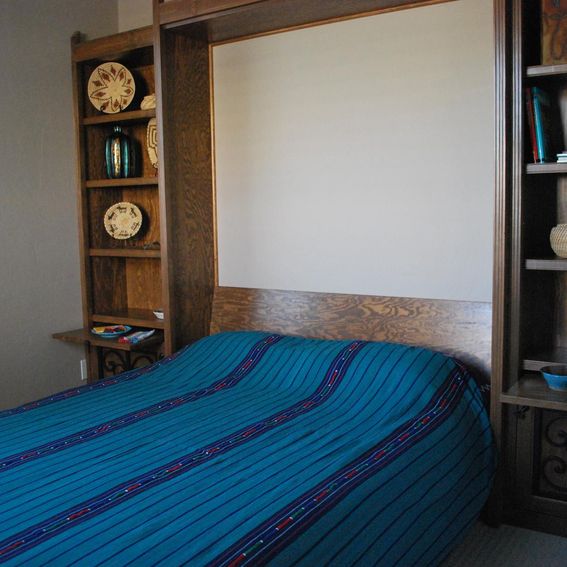 Hand Made Southwestern Murphy Bed by Ck Valenti Designs, Inc
