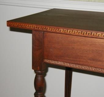 Custom Made Federal Style Mahogany Hall Table