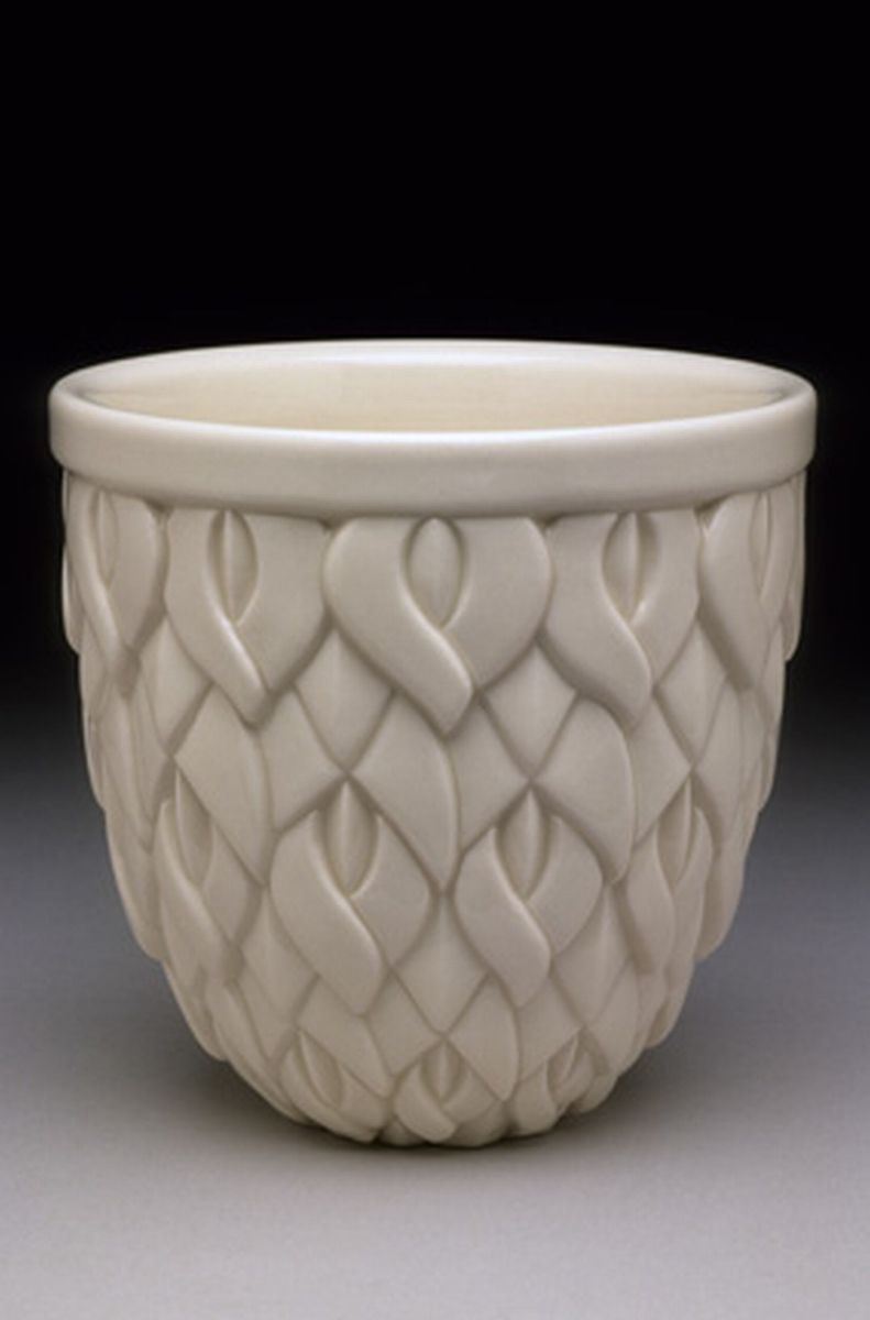 Porcelain Deco Leaf Bowl