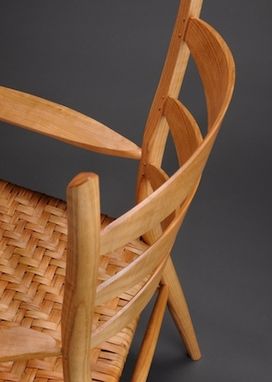 Custom Made Classic Ladderback Arm Chair