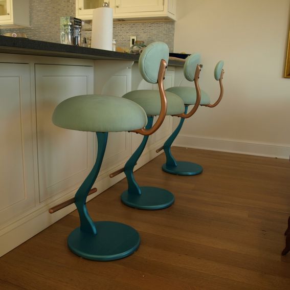 Custom Made Mushroom Stool by Handler Studio