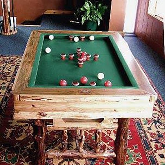 Hand Made Bumper Pool Table by Drawknife Custom Billiard Tables