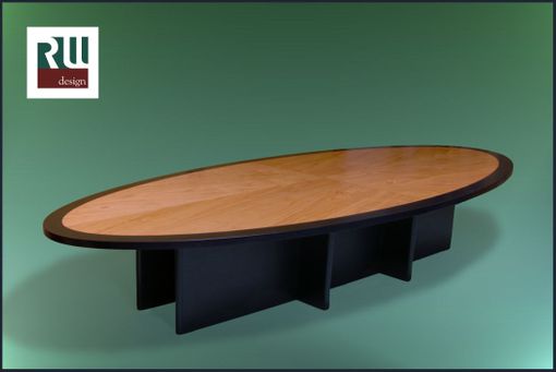 Custom Made Elliptical Conference Table