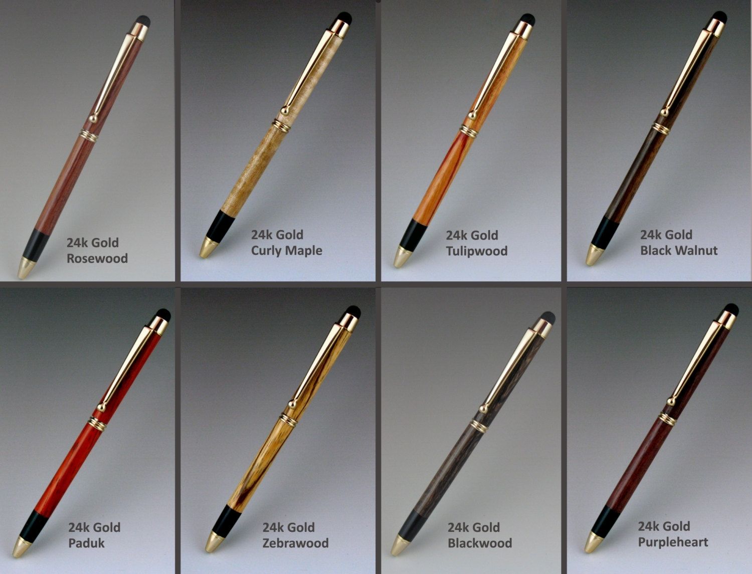 Buy A Handmade Touch Stylus Pen Exotic Wood Body Made To Order From 