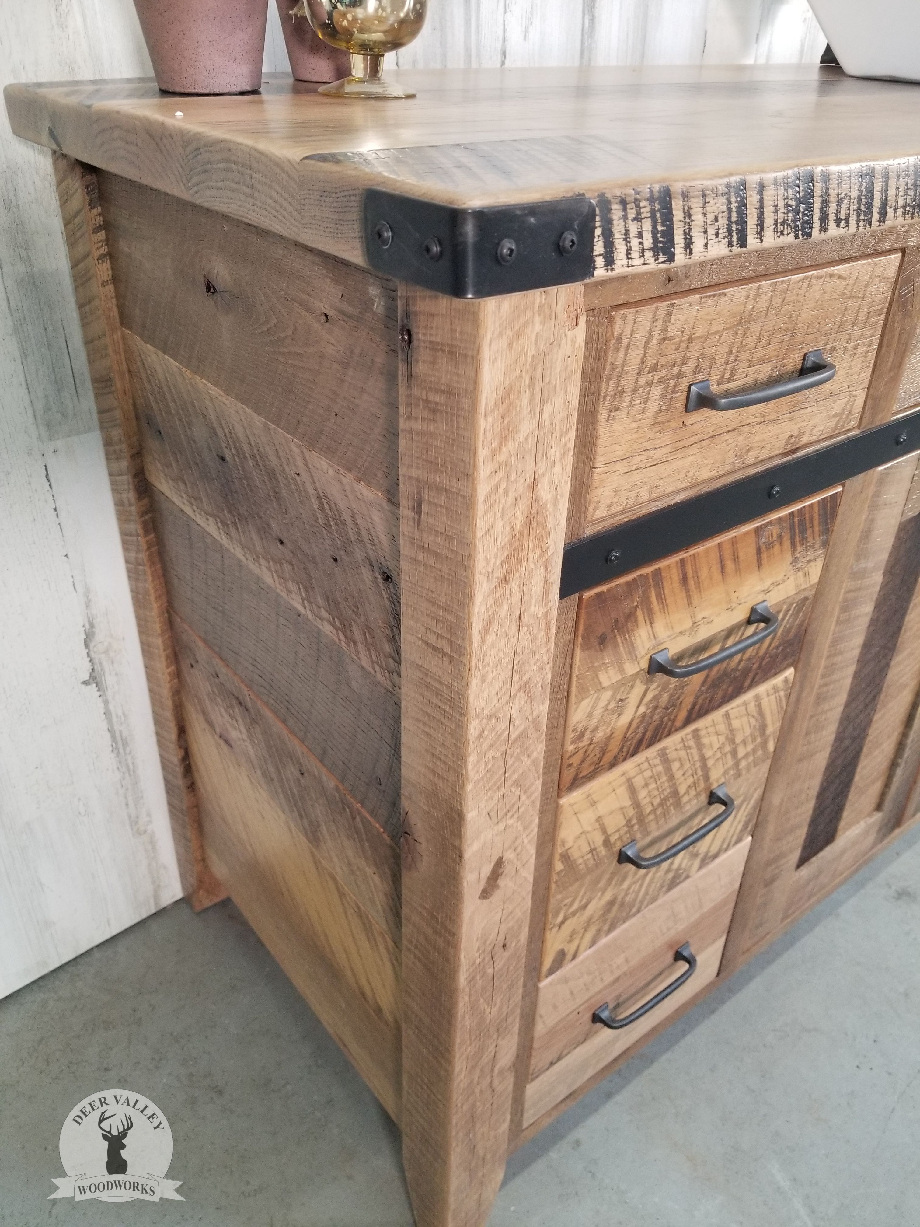 Buy Hand Crafted Reclaimed Barnwood Vanity Reclaimed Wood Vanity