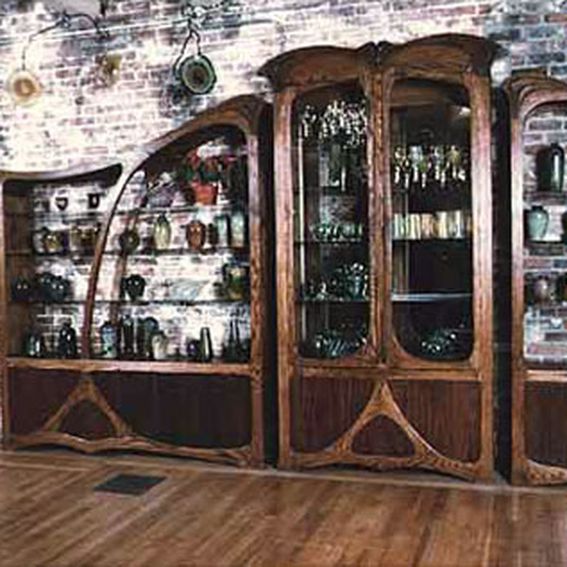 Handmade Display Cases by William Doub Custom Furniture