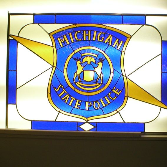 Custom Michigan State Police Emblem by My Glass Wings | CustomMade.com