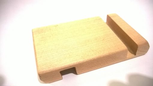 Custom Made Dual Mode Wood Smart Phone And Iphone Stand/Holder