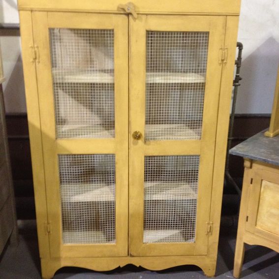 Hand Crafted Pie Safe Or Kitchen Hutch, Diy, Unfinished Local Pine