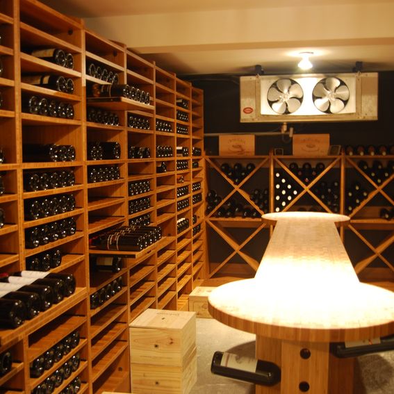 Custom WineCube Modular Wine Storage System Wine Cellar by WineCube