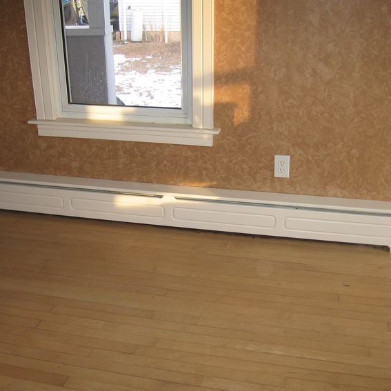 Custom Baseboard Radiator Cover by Woodwright Innovations