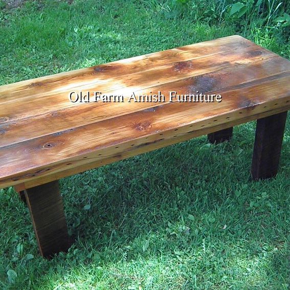 Hand Crafted Reclaimed Barnwood Coffee Table & End Tables by Old Farm