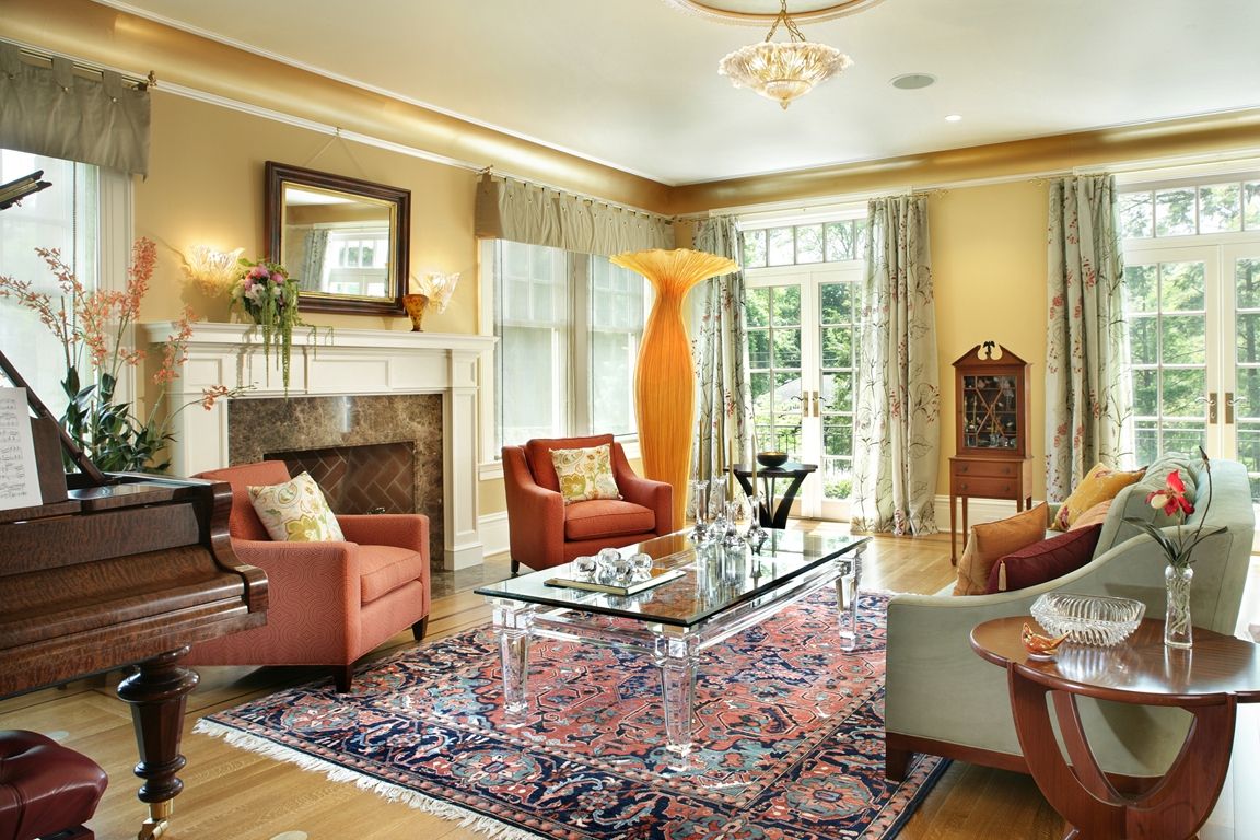 Handmade Living Room Millwork by Culin & Colella, Inc.