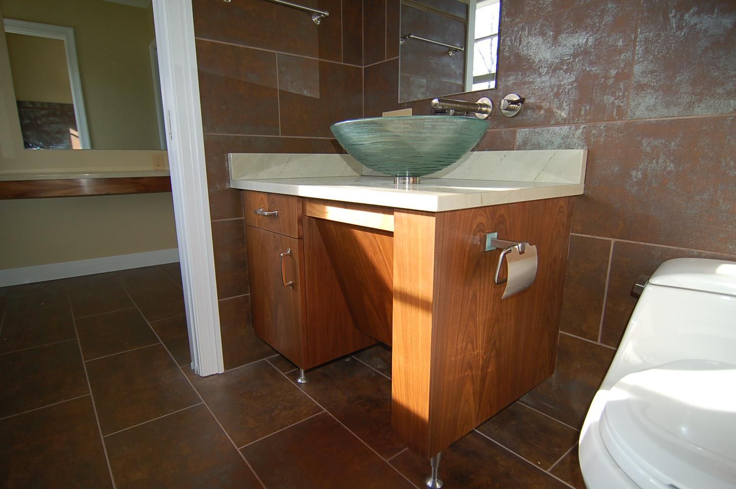 Hand Made Bath Vanity by Westchester Wood