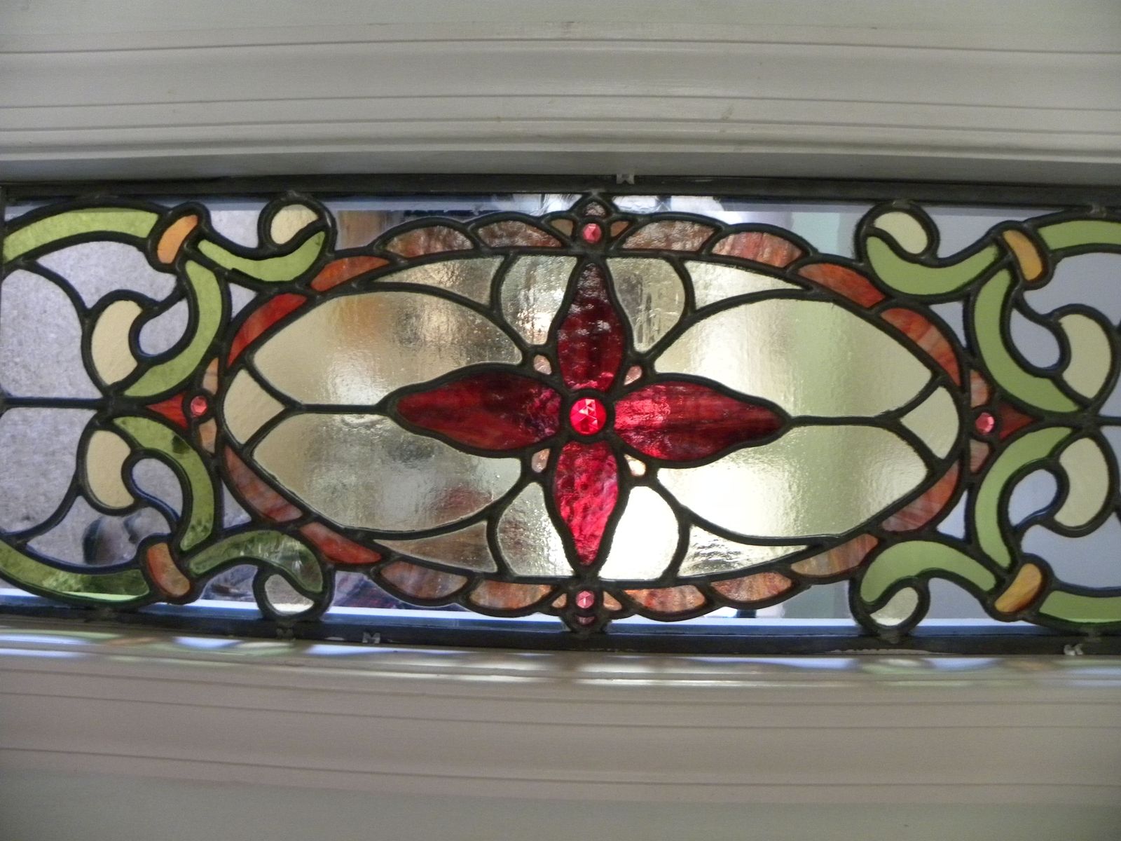 Custom Made Original Artwork In Victorian Style Transom Window By Robert P Horan Art And Glass