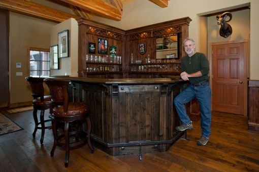 Custom Made Scottish Pub Bar