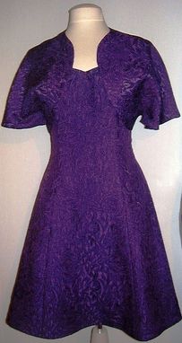 Custom Made Purple Dress