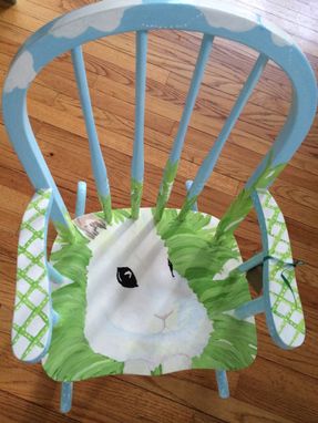 Custom Made Bunny Rocking Chair