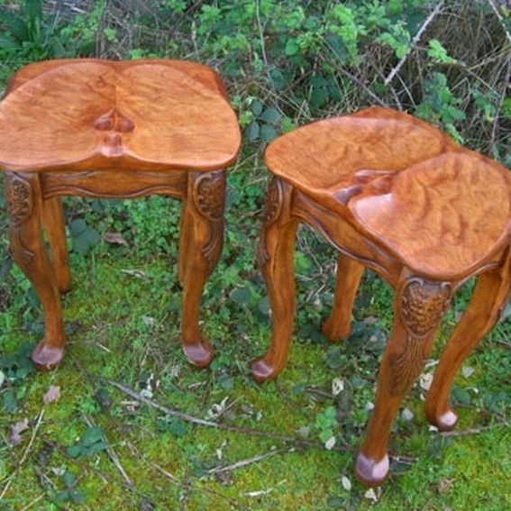 Custom Pp Mccrackin Scottish Kilt Stool by Piece of the Wind