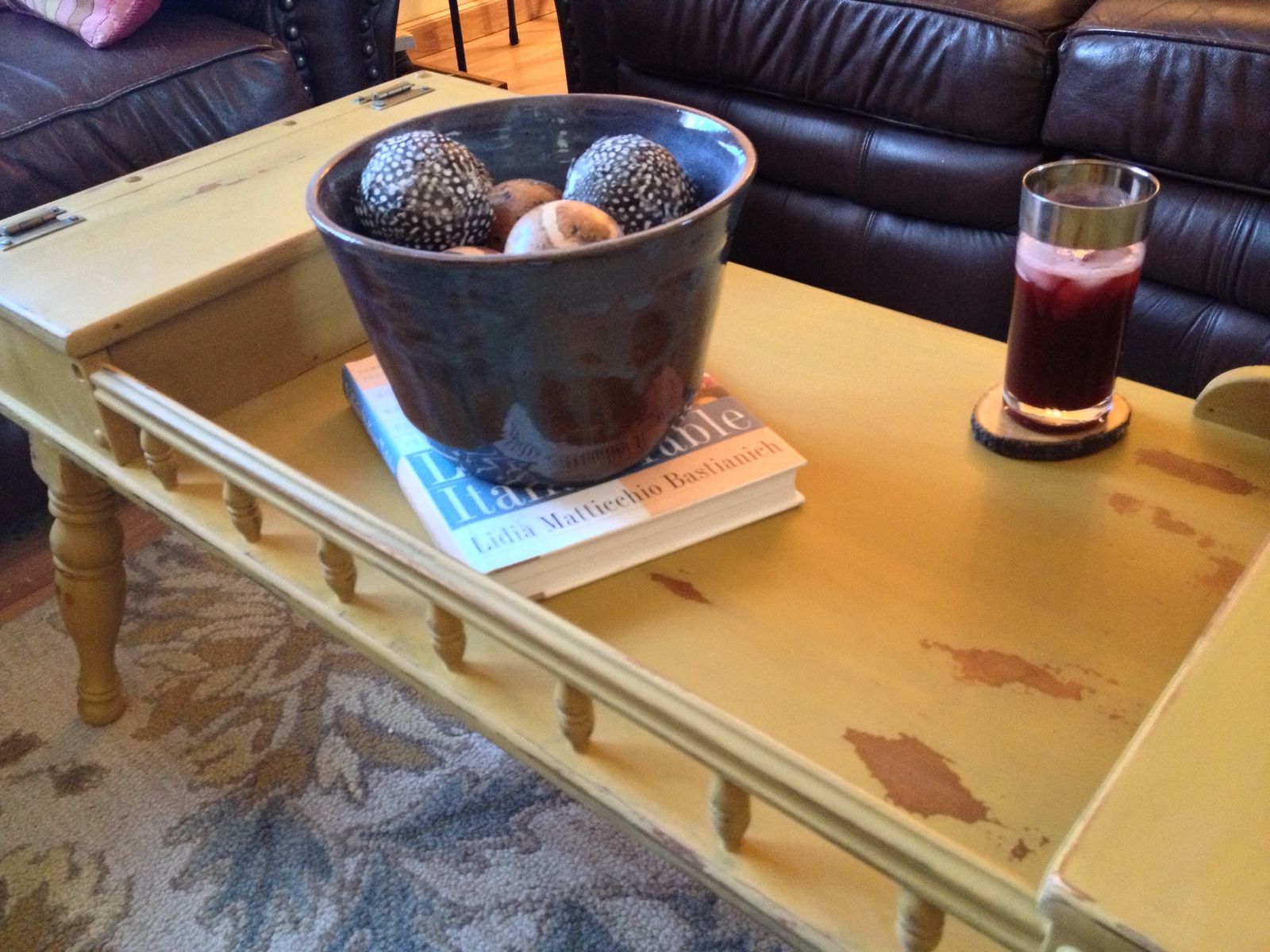 Hand Made Vintage Ethan Allen Coffee Table Early American Solid Maple